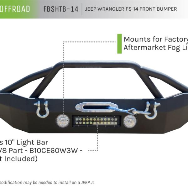 DV8 Offroad FBSHTB-14