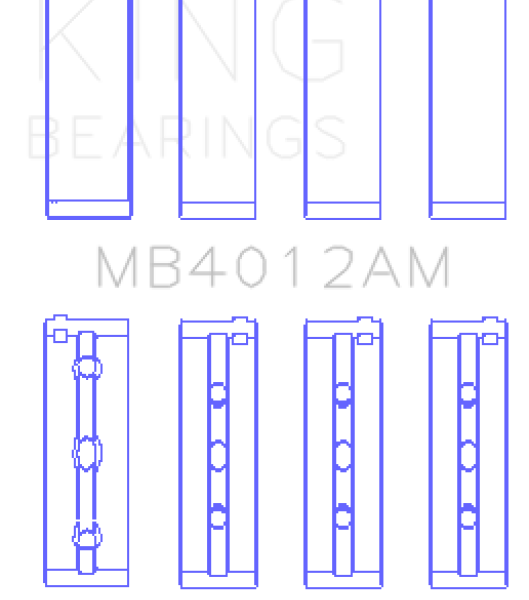King Engine Bearings MB4012AM