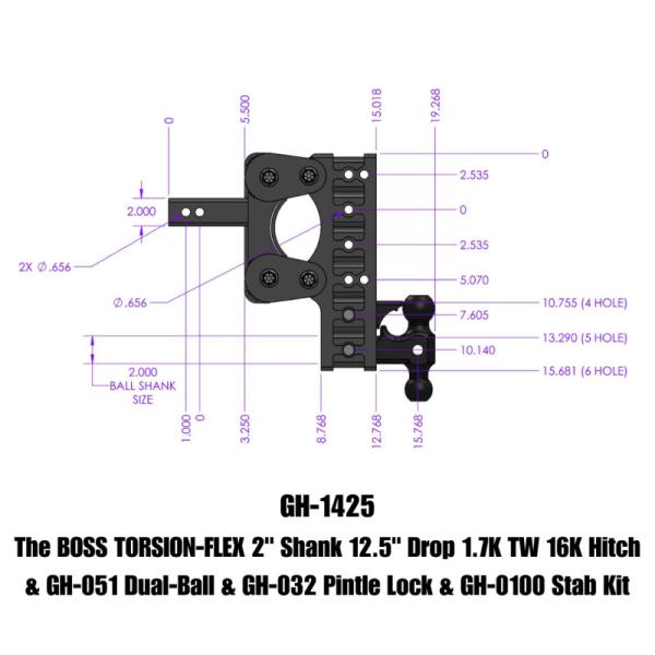 GEN-Y Hitch GH-1425