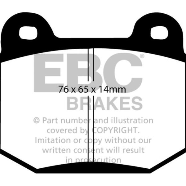 EBC Bluestuff Brake Pad Sets EBC DP51537NDX