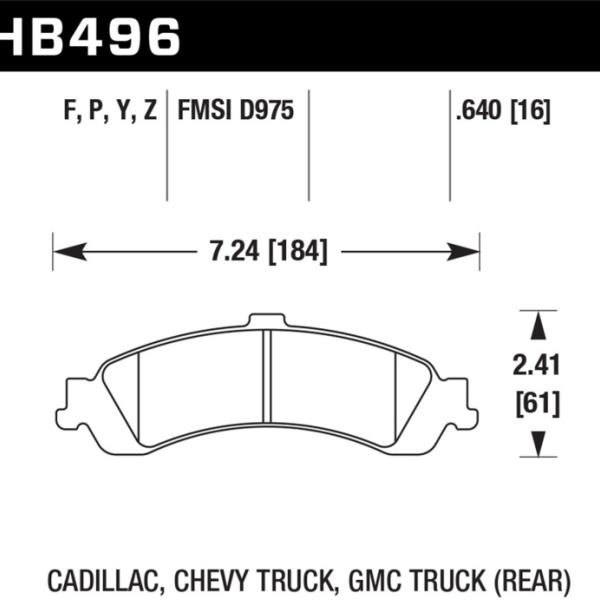 Hawk Performance HB496Z.640