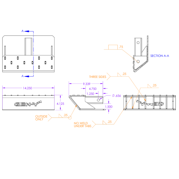 GEN Skid Plates GEN-Y Hitch GH-103629