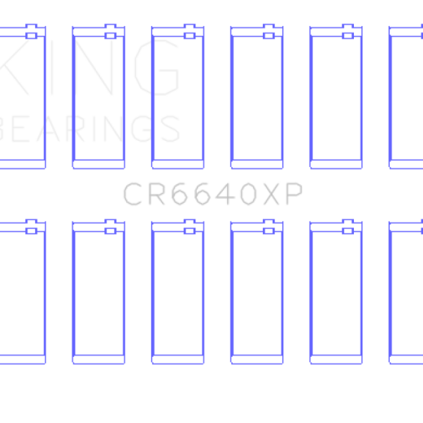 KING Performance Rod Bearings King Engine Bearings CR6640XP