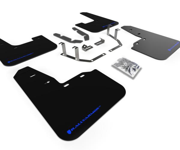 RAL UR Blk Flap/Blue Logo Rally Armor MF60-UR-BLK/BL