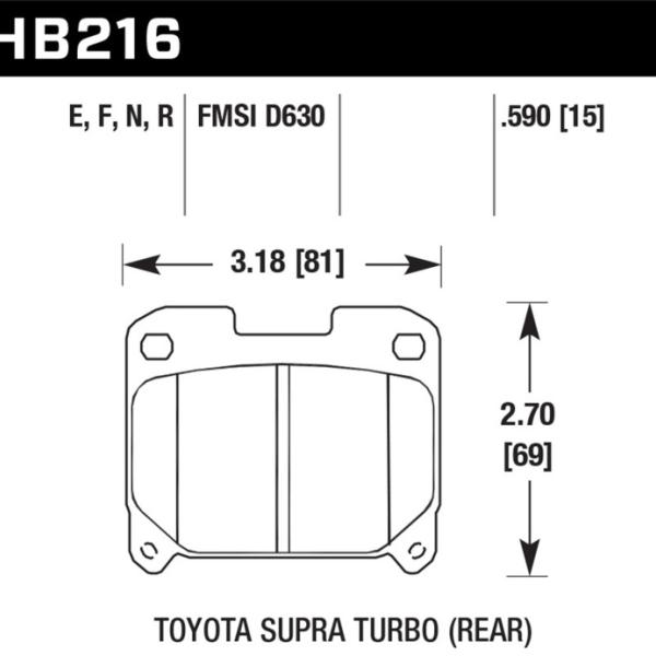 Hawk Performance HB216E.590