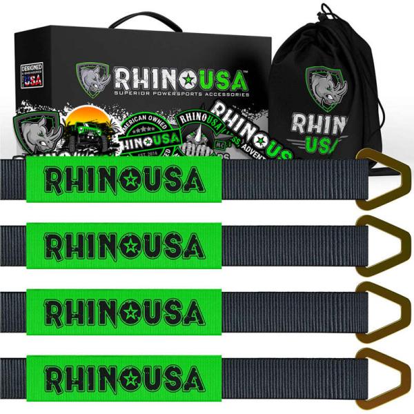 RSA Tie Down Kits Rhino USA RNO-AXLESTRAPS