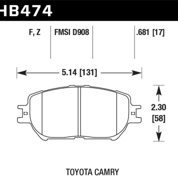Hawk Performance HB474Z.681