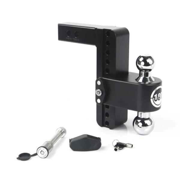 WEI 180 Hitch - Black Cerakote Weigh Safe CTB8-2-KA-CER-BLA