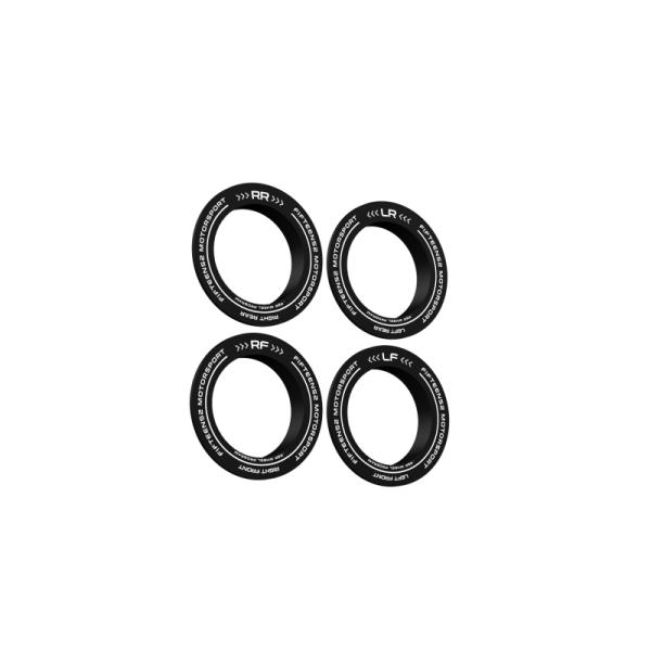 FFT Center Rings fifteen52 52-RSRRING-BLACK-CD-SET