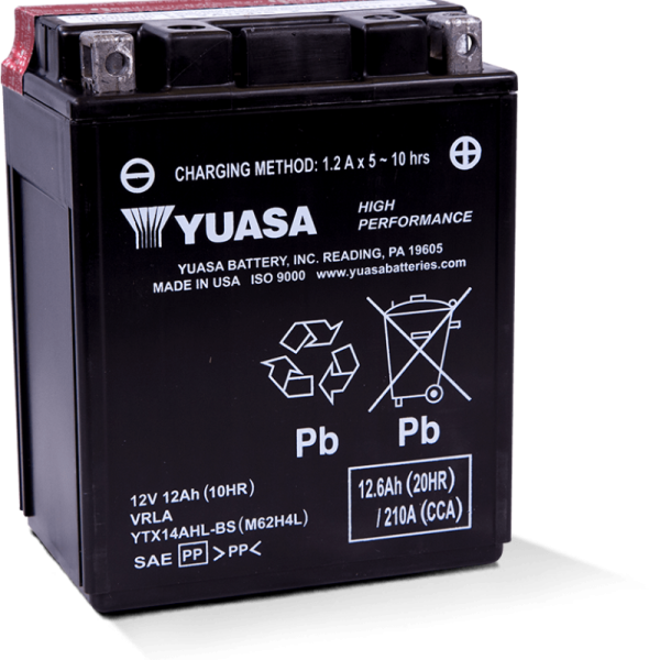 Yuasa Battery YUAM62H4L