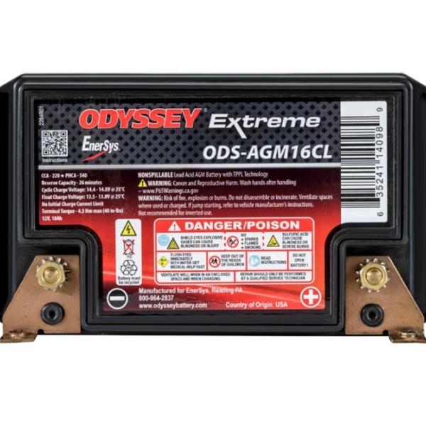 Odyssey Battery ODS-AGM16CL