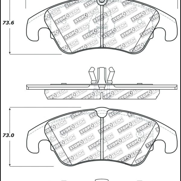 ST Sport Brake Pads Stoptech 309.13220