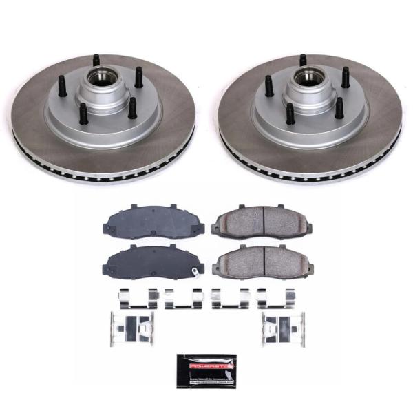 PSB Semi-Coated Rotor Kits PowerStop SC1865