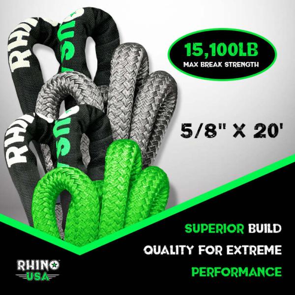 RSA Ropes Rhino USA KROPE-58X20-GRY
