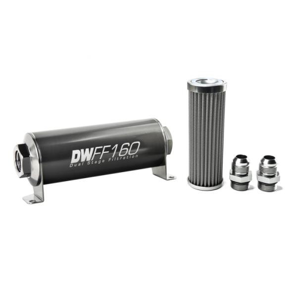 DW 160mm Fuel Filter Kit DeatschWerks 8-03-160-100K-10