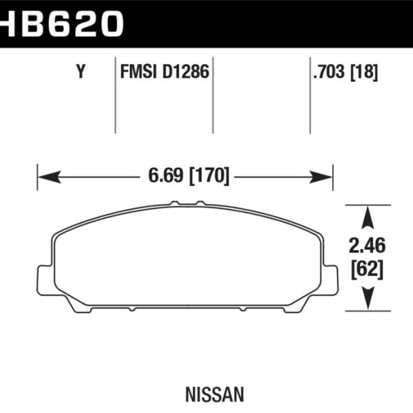 Hawk Performance HB620Y.703