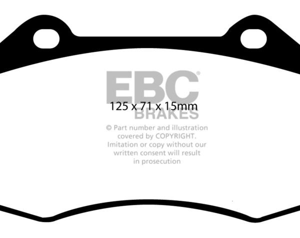 EBC Bluestuff Brake Pad Sets EBC DP51539NDX