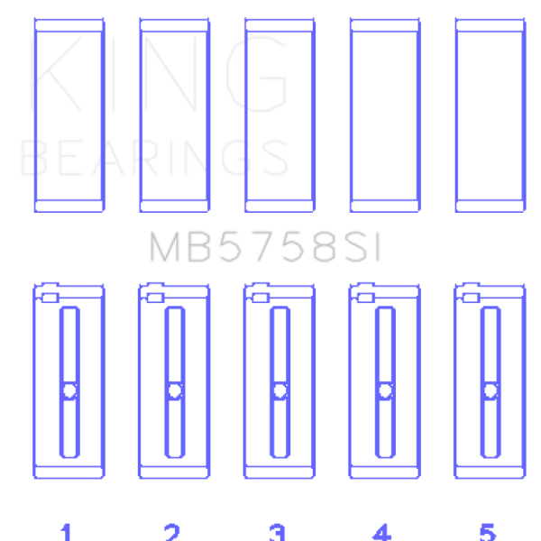 King Engine Bearings MB5758SI0.3