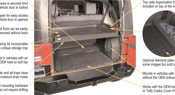 TFY Security Storage Tuffy Products 173-01