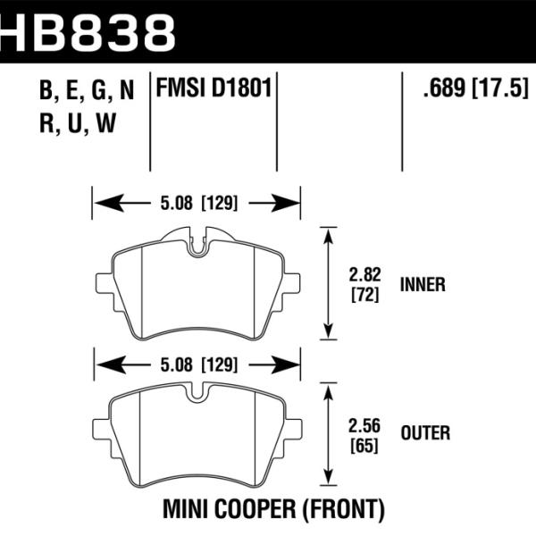Hawk Performance HB838Z.689