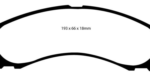 EBC Yellowstuff Brake Pad Sets EBC DP41308R