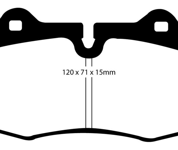 EBC Bluestuff Brake Pad Sets EBC DP51644NDX