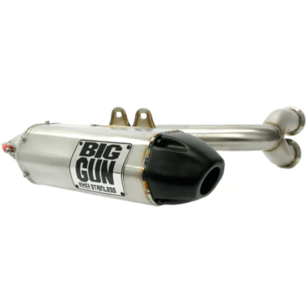 BIG EXO Stainless SXS Slip Ons Big Gun 14-9042