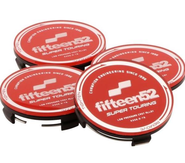FFT Center Caps fifteen52 52-ST-CAP-RED-SET