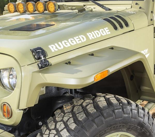 RUG Fender Flare Kits Rugged Ridge 11640.25