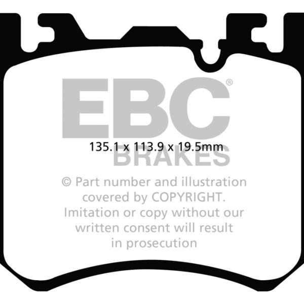 EBC Yellowstuff Brake Pad Sets EBC DP42091R