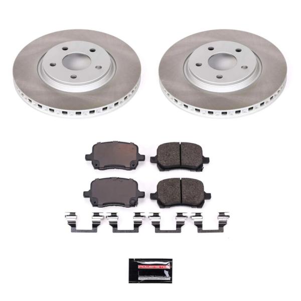 PSB Semi-Coated Rotor Kits PowerStop SC1610