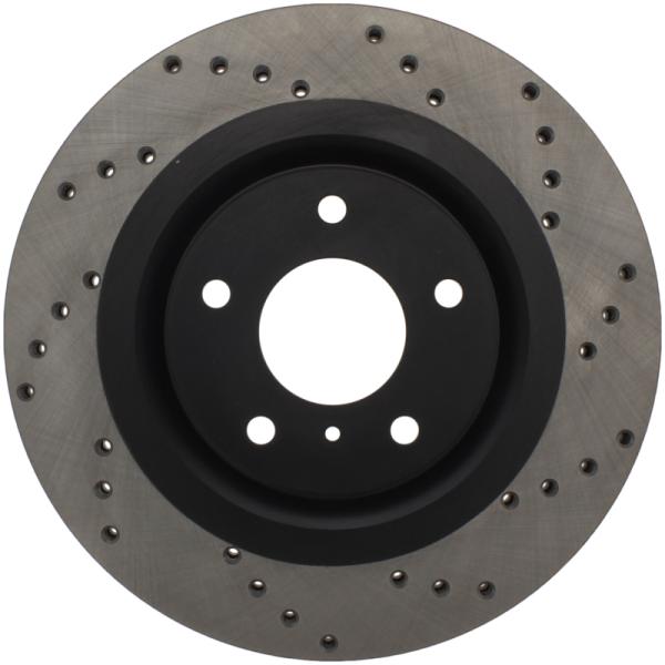 ST Drilled Sport Brake Rotors Stoptech 128.42080L