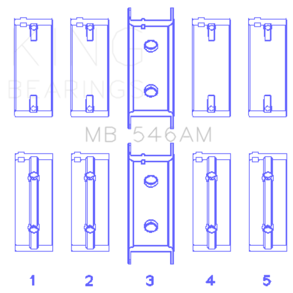 King Engine Bearings MB546AM0.75