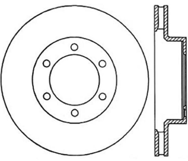ST Slot & Drill Brake Rotors Stoptech 127.44129L
