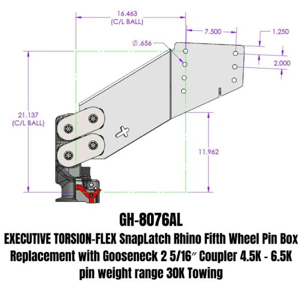 GEN-Y Hitch GH-8076AL