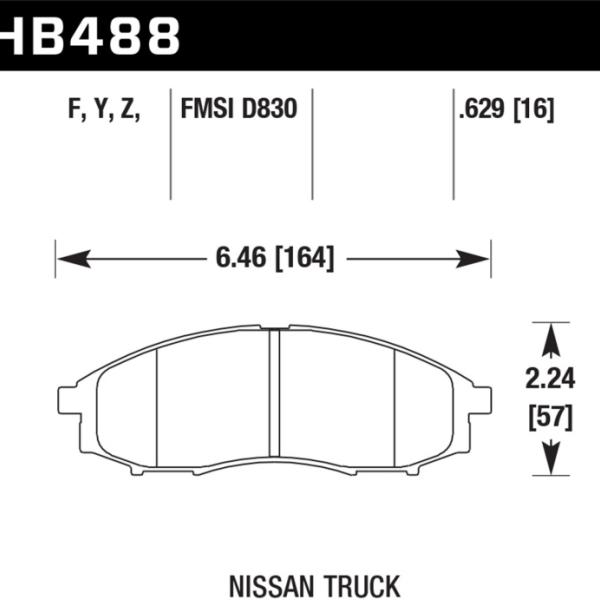 Hawk Performance HB488Z.629