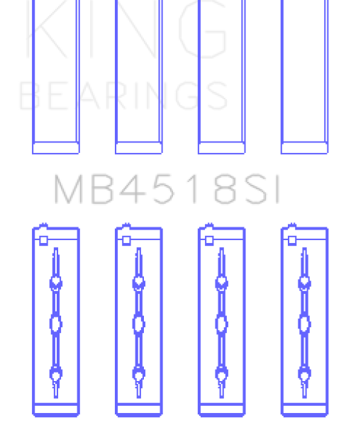 King Engine Bearings MB4518SI0.5
