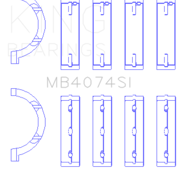 King Engine Bearings MB4074SI1.0