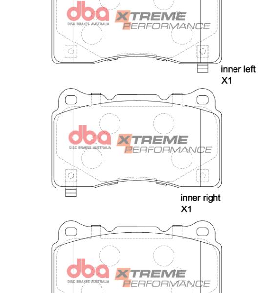 DBA XP Performance Brake Pads DBA DB1695XP