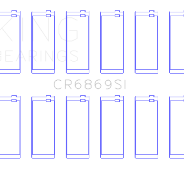 KING Rod Bearings King Engine Bearings CR6869SI030