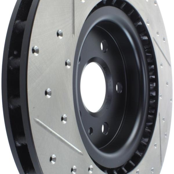 ST Slot & Drill Brake Rotors Stoptech 127.62124L