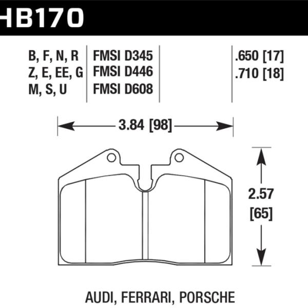 Hawk Performance HB170M.650