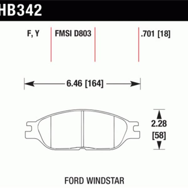 Hawk Performance HB342Y.701