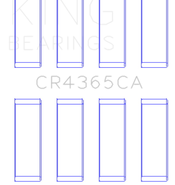 KING Connecting Rod Bearings King Engine Bearings CR4365CA0.5