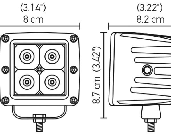 HELLA Optilux LED Cube Hella 357204821