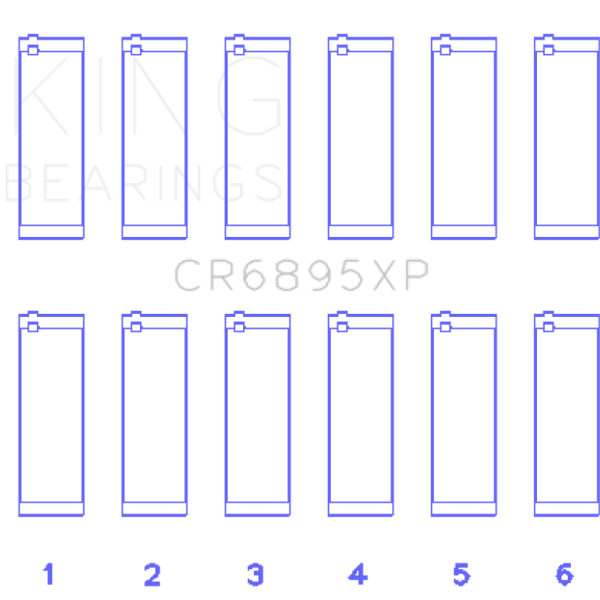 King Engine Bearings CR6895XP