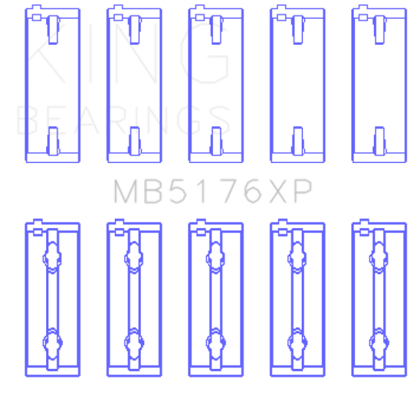 King Engine Bearings MB5176XP