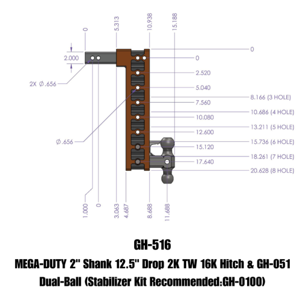GEN-Y Hitch GH-516
