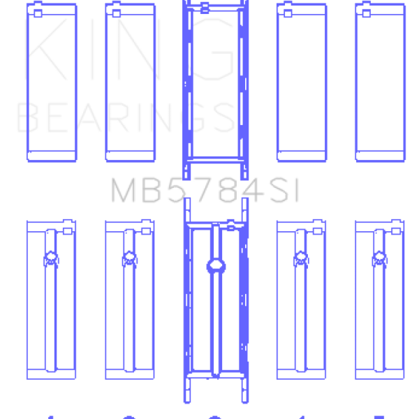 King Engine Bearings MB5784SI
