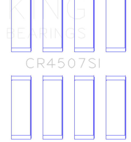 KING Rod Bearings King Engine Bearings CR4507SI0.75